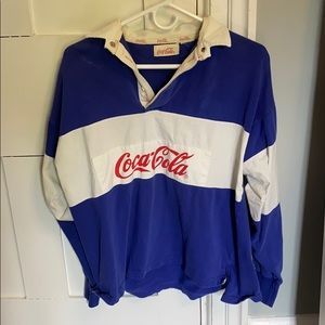 vintage coca-cola polo shirt
